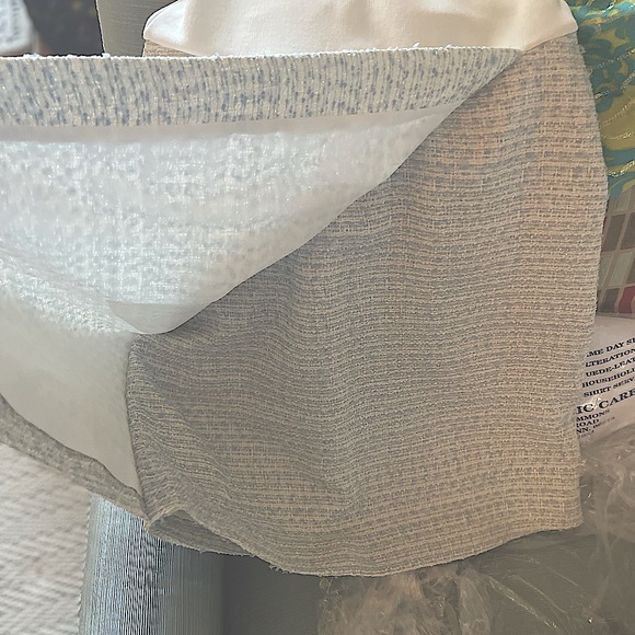 Ted baker of London size 2 really a 6-8 US. Sleeveless dress with gold trim. - Picture 6 of 6